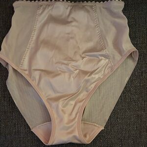 Ruby Ribbon Light Pink High Waist Shapewear Briefs